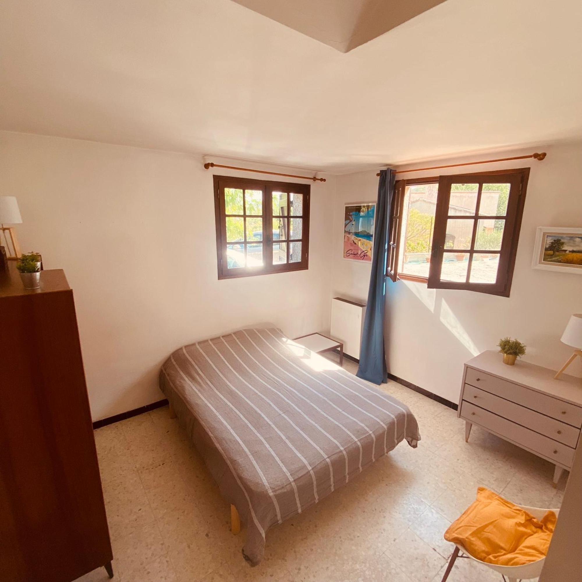 Villa La Louette, 100M Centre-Village, Piscine H-Sol, Proche Mer Сен-Сір-сюр-Мер Екстер'єр фото
